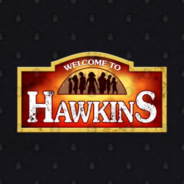 Welcome to Hawkins by Scud"